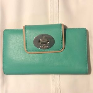 Turquoise Kate Spade Wallet